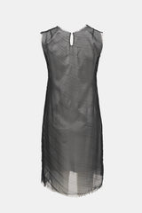 Maison Margiela 1995 Chiffon Pleated Dress