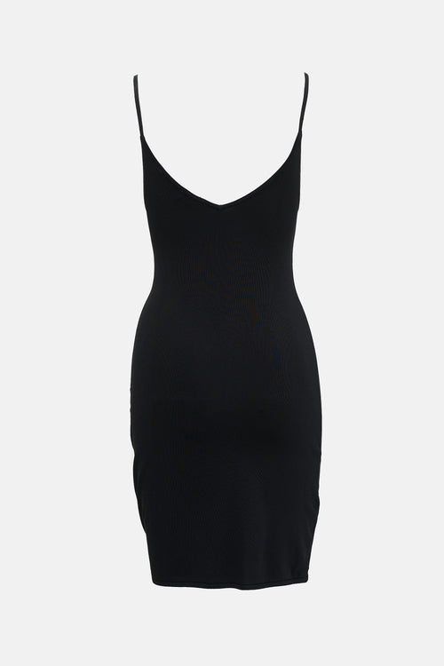 Sandro Lace Knit Ruffle Dress