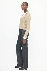 Rodarte X Opening Ceremony Multi Knit Zip Cardigan