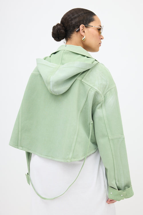Ottolinger Oversized Belt Cropped Jacket