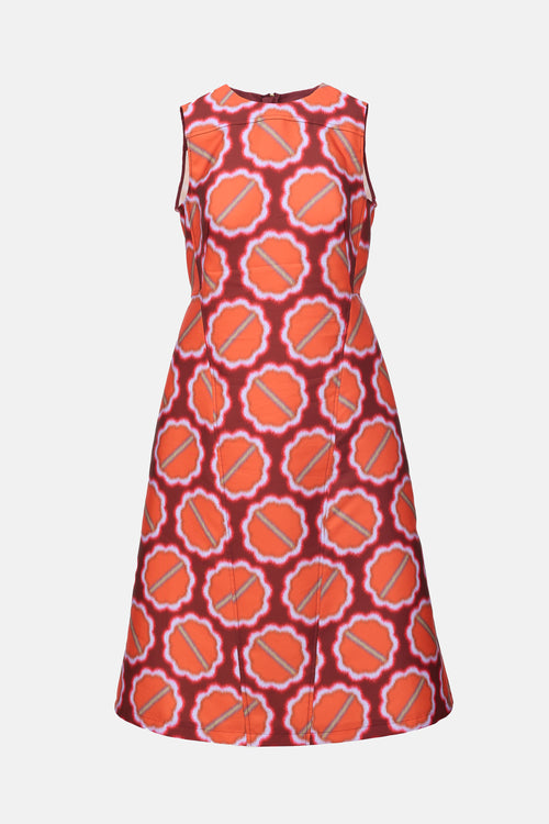 Odeeh Printed Midi Dress