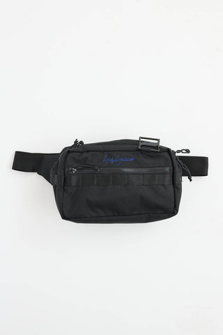 Yohji YamamotoX New Era black nylon Waist Bag