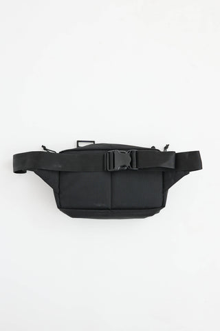 Yohji YamamotoX New Era black nylon Waist Bag