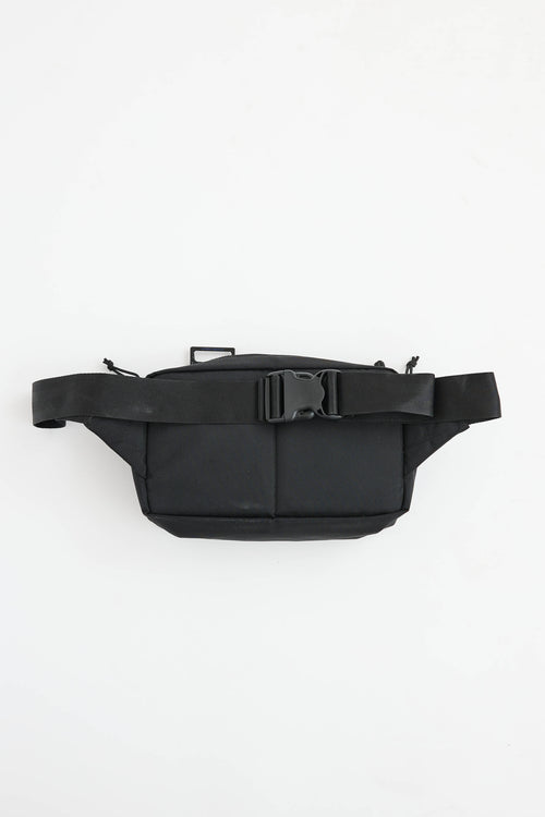 Yohji YamamotoX New Era black nylon Waist Bag