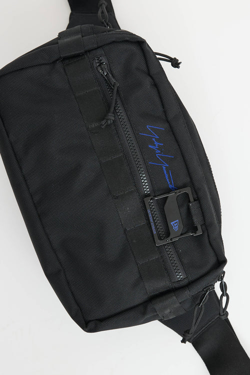 Yohji YamamotoX New Era black nylon Waist Bag