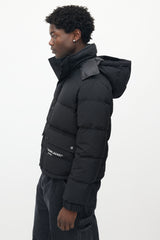 Off-White Black Down Puffer Jacket