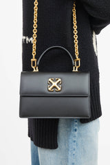 Off-White Jitney 1.4 Logo Plaque Tote Bag