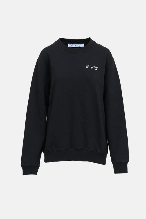 Off-White Logo Crewneck Sweater