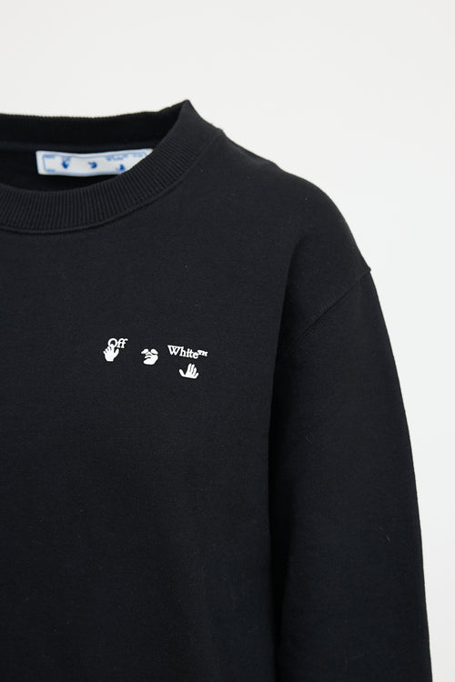 Off-White Logo Crewneck Sweater