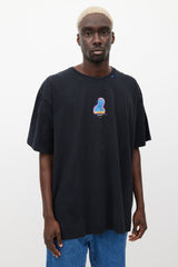 Off-White Black & Multicolour Logo T-Shirt