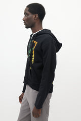 Off-White Black & Multicolour Temperature 451 Hoodie