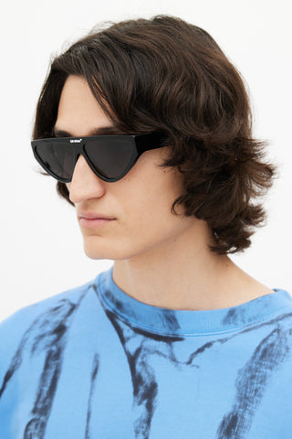 Off-White Black & White Gustav Sunglasses