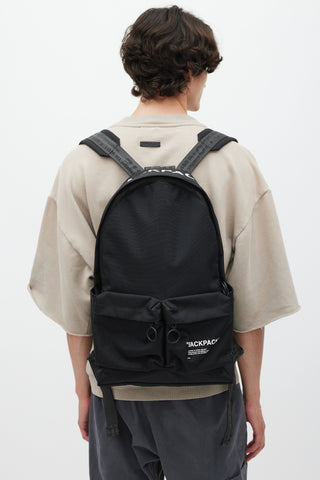 Off-White Black & White Logo Backpack