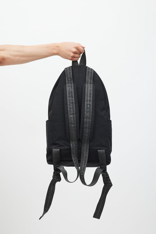 Off-White Black & White Logo Backpack
