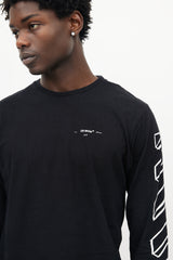Off-White Black & White Logo Longsleeve