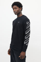 Off-White Black & White Logo Longsleeve