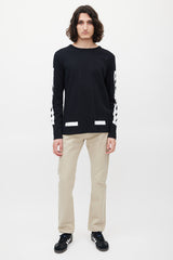 Off-White Black & White Logo Top