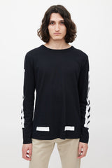 Off-White Black & White Logo Top