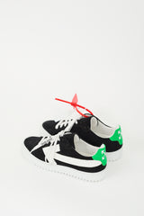 Off-White Black & White Suede Cup Sole 3.0 Logo Sneaker