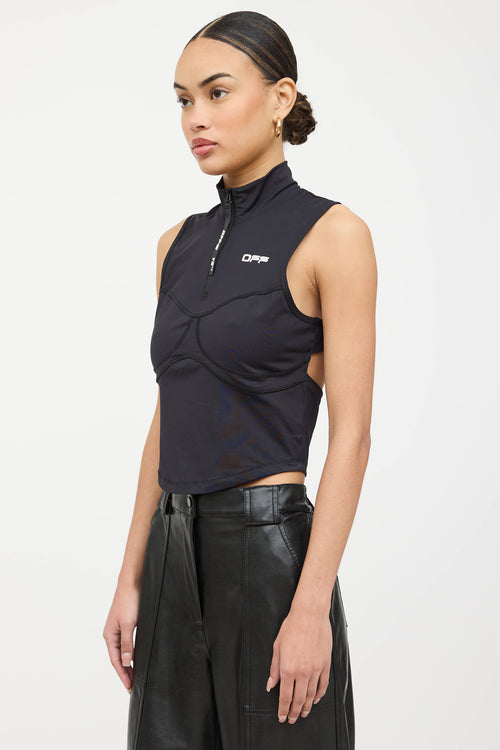 Off-White Cut Out Active Top