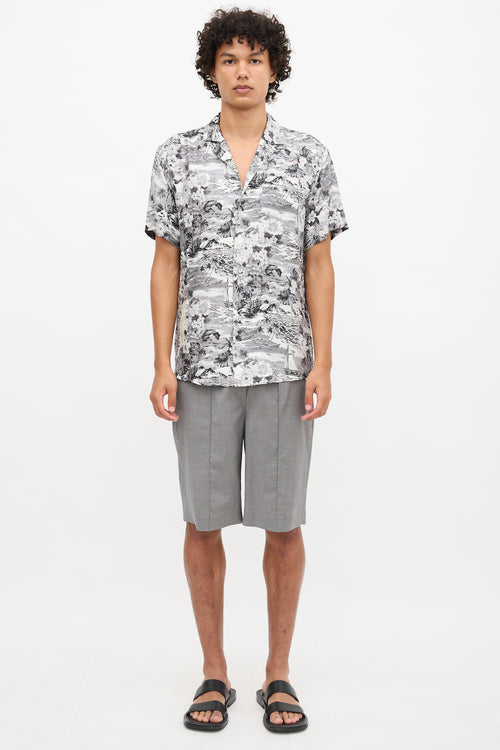 Off-White Hawaiian Printed Shirt