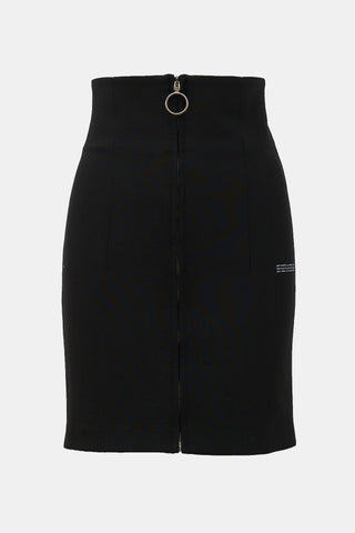 Off-White Logo Zip Skirt