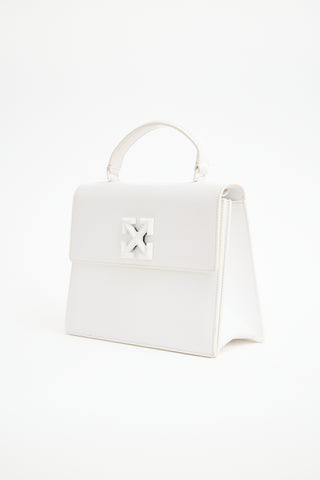Off-White Leather Jitney 2.8 Bag