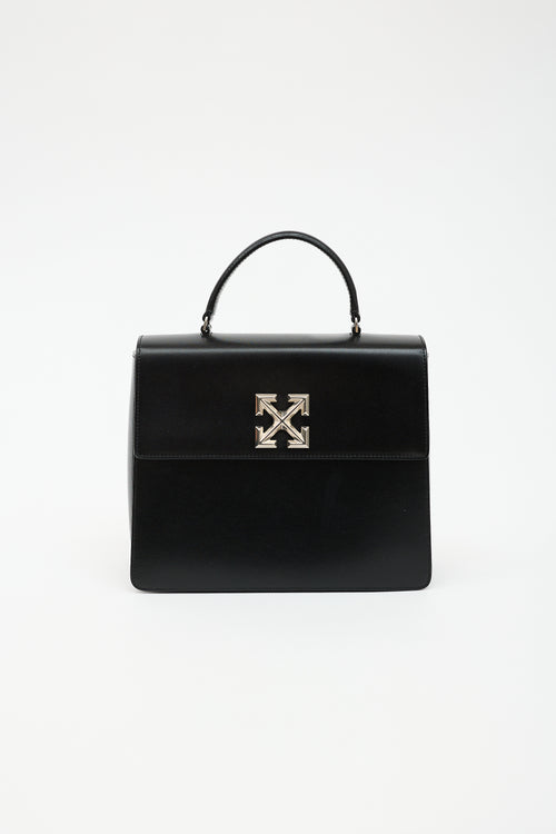 Off-White Leather Jitney 2.8 Bag