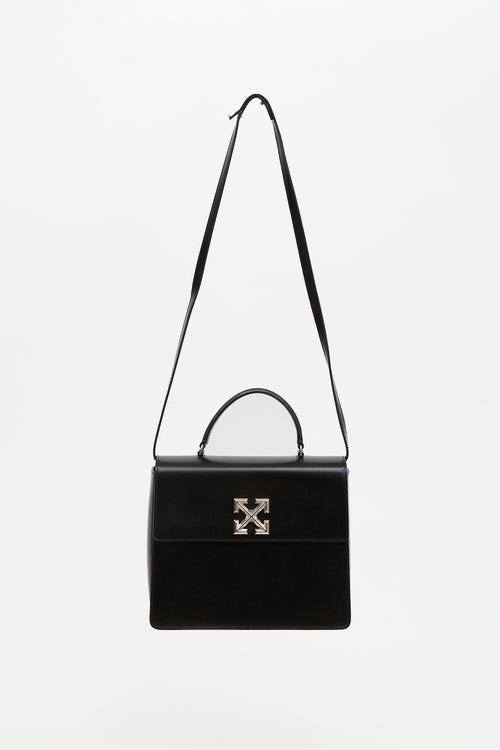 Off-White Leather Jitney 2.8 Bag