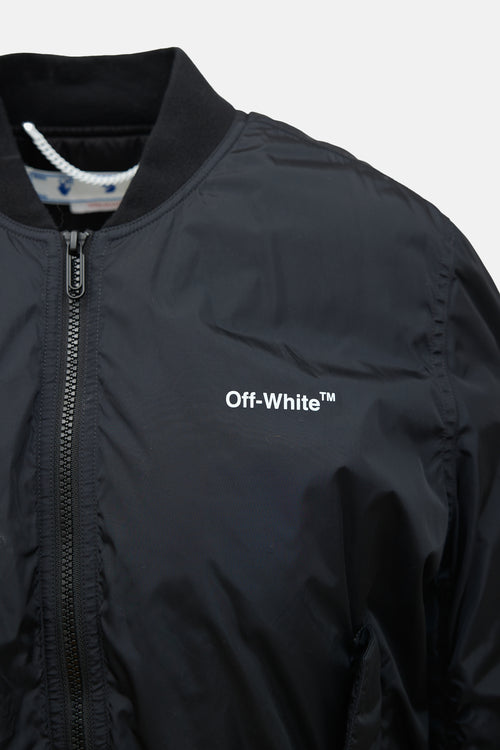 Off-White Logo Bomber Jacket