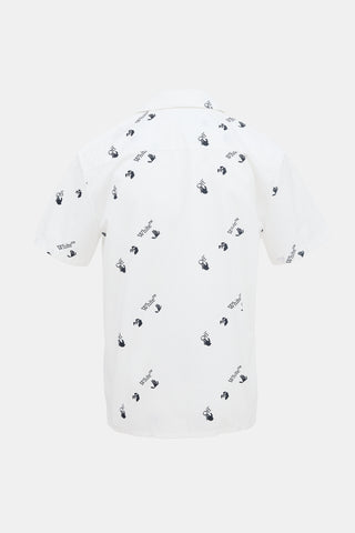 Off-White Logo Button Up Shirt