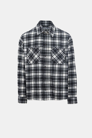 Off-White Plaid Logo Shirt