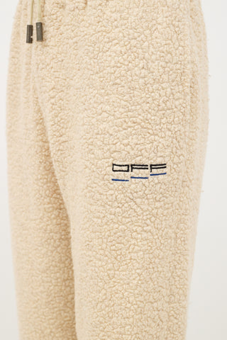 Off-White Fleece Logo Jogger