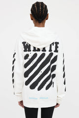Off-White Graphic Zip Hoodie