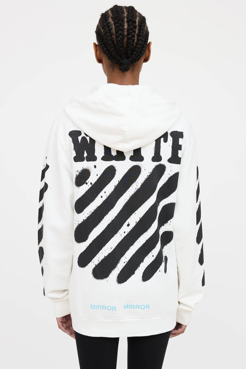 Off-White Graphic Zip Hoodie