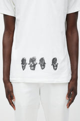 Off-White White & Multicolour Famous Athletes T-Shirt