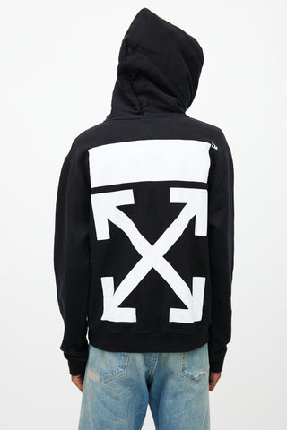 Off-White X Dover Street Market Black Watch Yourself Hoodie