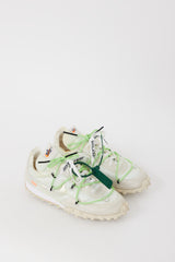 Off-White X Nike White & Multicolour Waffle Racer Sneaker