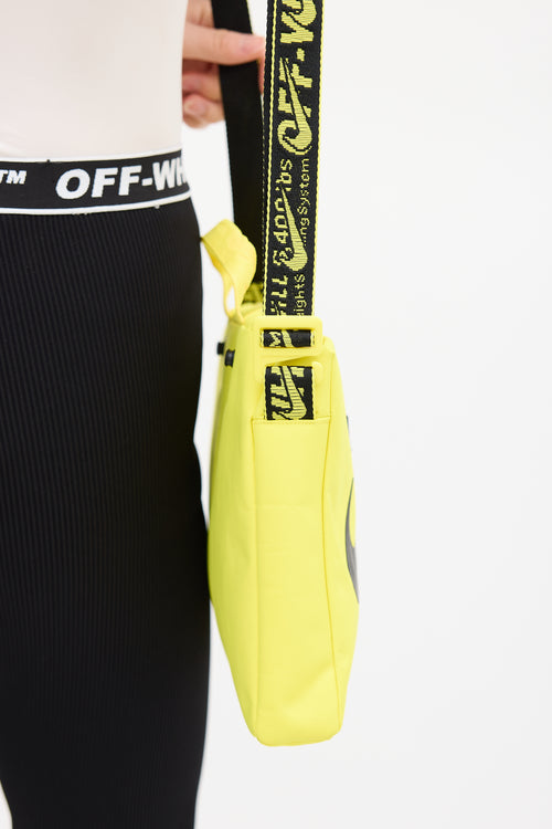 Off-White X Nike Yellow & Black Chest Bag