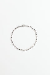 Cartier 18K White Gold Chain Santos Bracelet