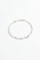 Cartier 18K White Gold Chain Santos Bracelet