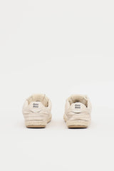 Miu Miu Ecru Gymnasium Sneaker