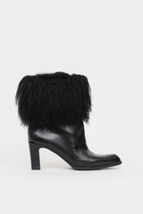 Bally Fur & Leather Boot