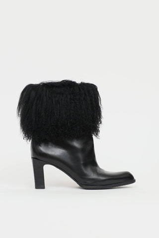Bally Fur & Leather Boot