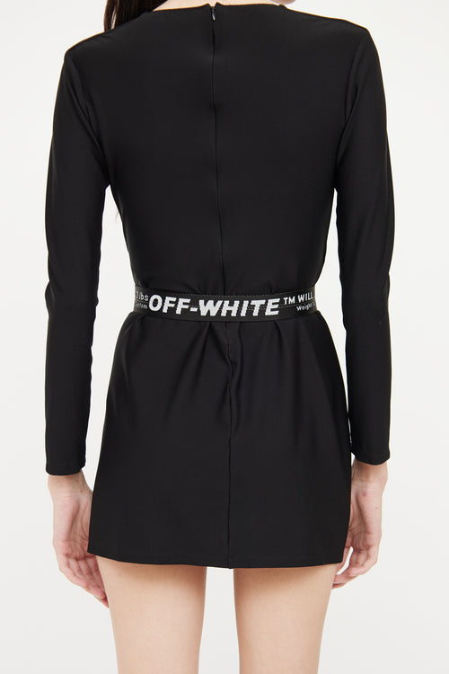 Off-White Black & White Industrial Belt