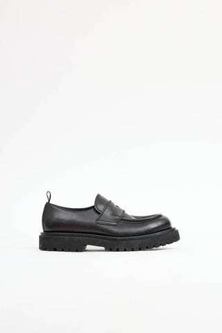 Officine Creative Leather Platform Loafer