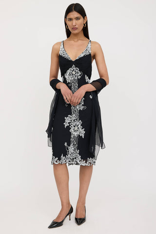 Official Silk Beaded Gown