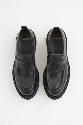 Officine Creative Leather Platform Loafer