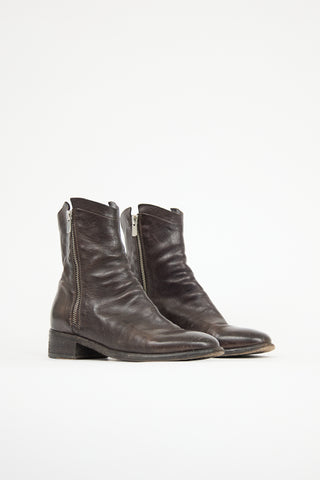 Officine Creative Leather Lison Ignis Boot