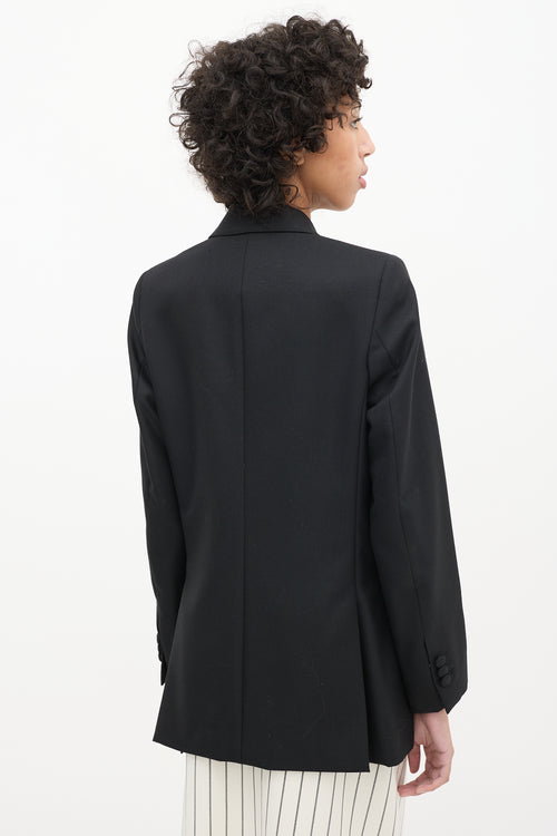 Officine Générale Black Wool Maggie Double Breasted Blazer